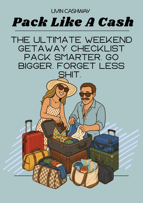 Preview of the Weekend Getaway Checklist cover page
